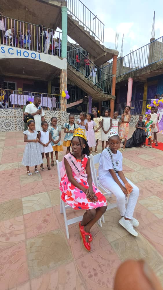 Pupils seated at a BBBIS school programme
